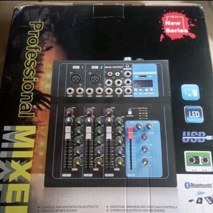 TERBARU mixer audio morefand 4 channel blutut