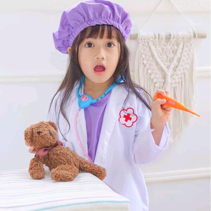 ASLI Kostum dokter anak baju dokter anak baju dokter cilik Disney DC READY STOCK