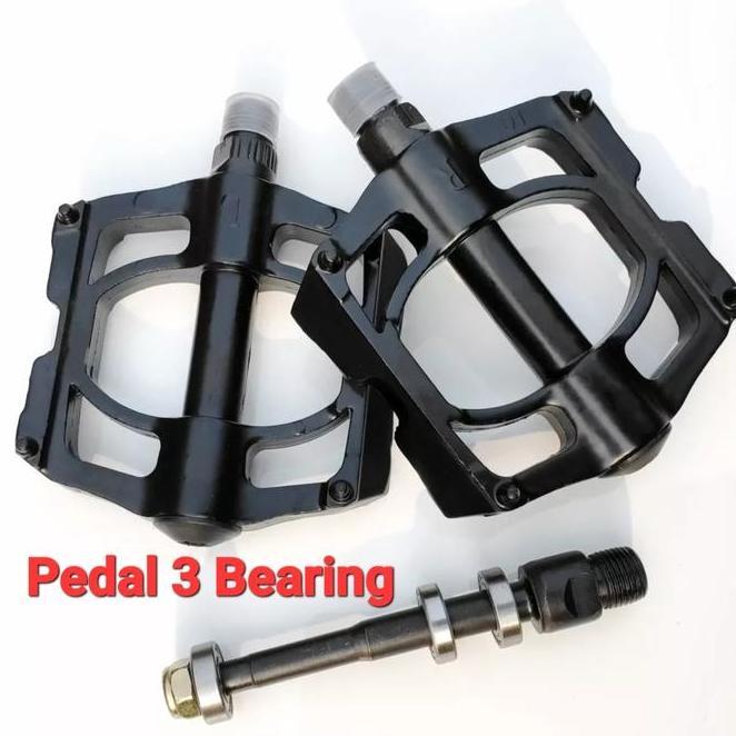 Pedal Bearing 3 Alloy Anti Slip Pedal Sepeda Lipat Mtb Roadbike