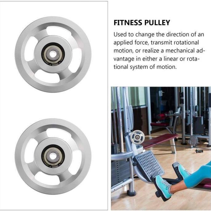 88Mm Roda Katrol Gym Pulley Gym Roda Tali Sling Untuk Peralatan Gym