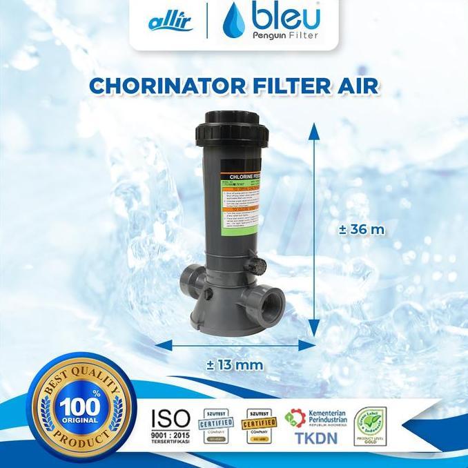 Sale Allir - Penguin Chlorinator Filter Air Klorinator Solusi Ecoli Dll