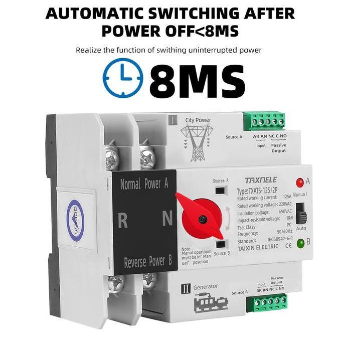 ATS AUTOMATIC TRANSFER SWITCH ORIGINAL DAN TERPERCAYA