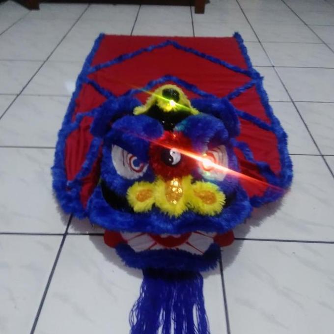 ASLI Barongsai Mini warna biru untuk anak 5-12 tahun READY STOCK