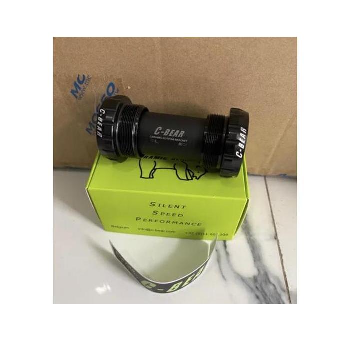 Promo Bottom Bracket C-Bear Ceramic BB BSA 24 Roadbike Seli COD