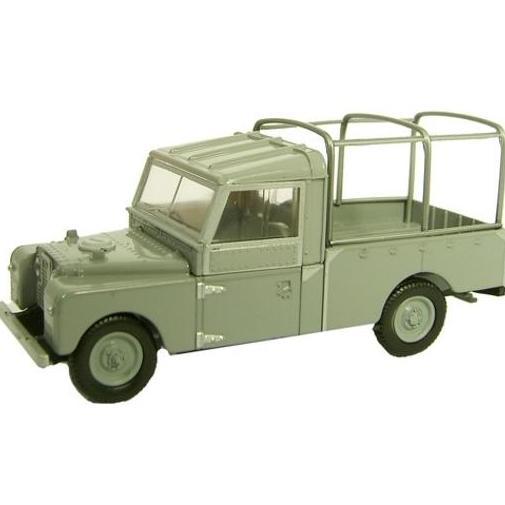 OXFORD 1/76 LAND ROVER S1 109" - GREY ORIGINAL DAN TERPERCAYA