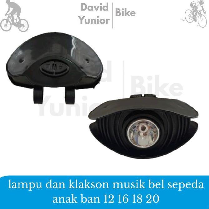 Promo lampu dan klakson musik bel sepeda anak COD