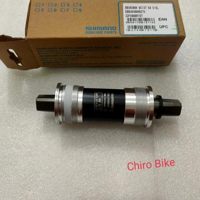 Promo BB kotak bottom bracket SHIMANO UN300 127 sepeda mtb balap 127mm COD
