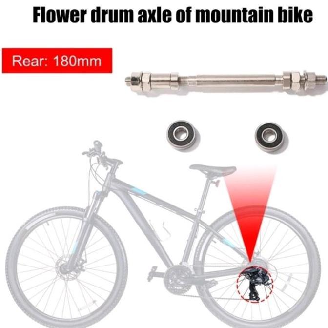 Promo As Roda Bearing Sepeda MTB 140mm/180mm 2 Bearing Berkualitas COD