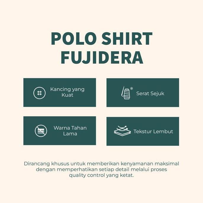 Matsuda Kaos Rugby Polo Shirt Pria Lengan Panjang Fujidera