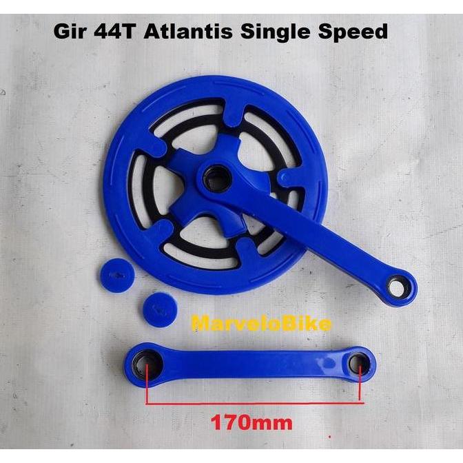 Promo Gir/Crank Sepeda Fixie Lipat 44T Single Speed COD