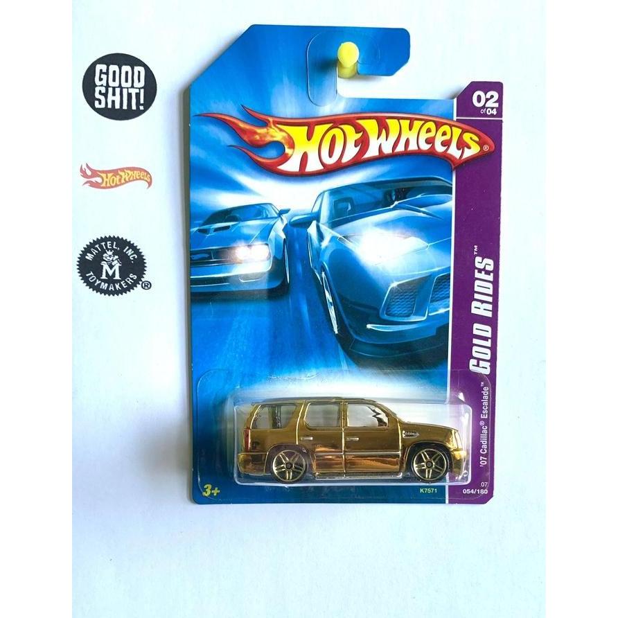 hotwheels cadillac escalade gold kode 783