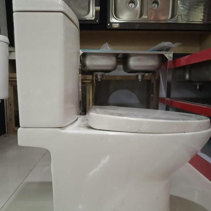 Sale Germany Brilliant Gbc Ts005 Syphonic Two Piece Toilet Kloset, Wc Duduk Putih