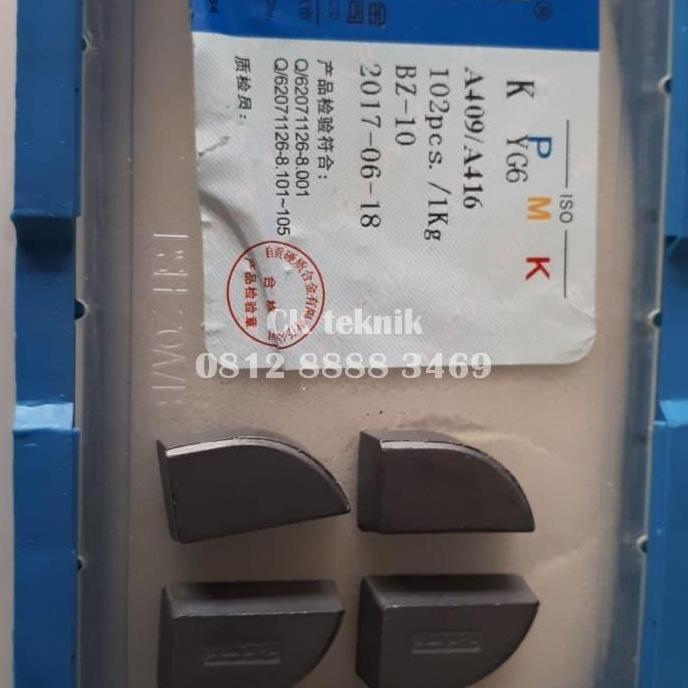 TERBARU - MATA WIDIA A420 YG6 WIDIA KIRI BETEL MATA BUBUT KIRI ZGCC asli