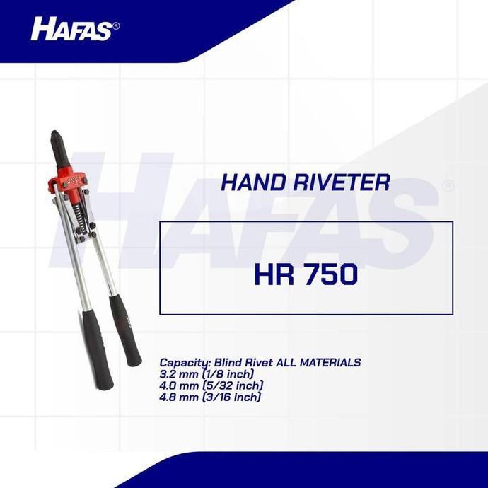 TERBARU - Hand Riveter, Tang Rivet SRC HR-750