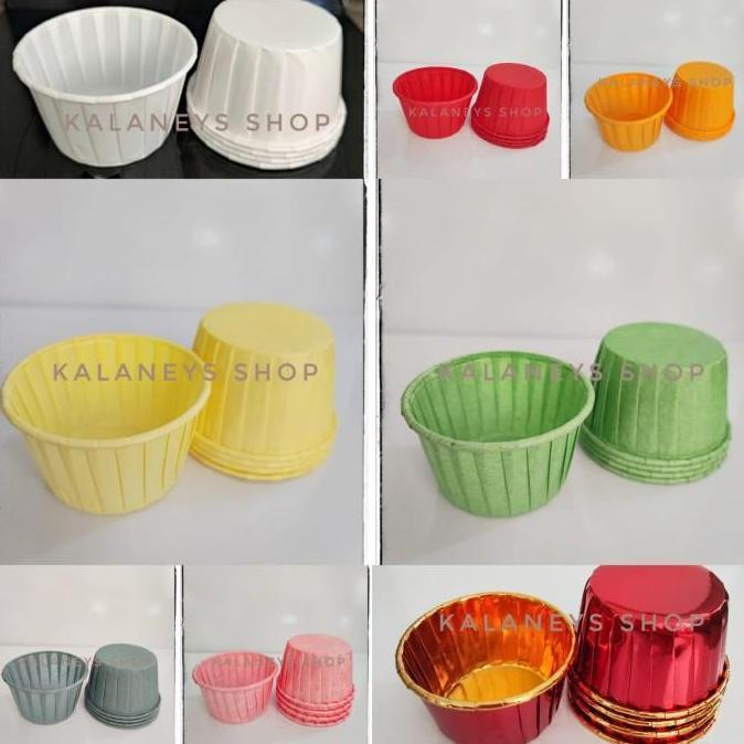 Bestone- PaperCup Cupcake, Cup Muffin Polos, Kertas Cupcake Muffin Premium