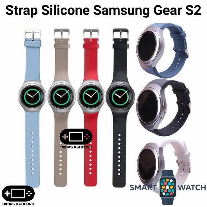 Strap Silicone Samsung Gear S2 silikon tali jam rubber samsung gear s2 sport R720 R730