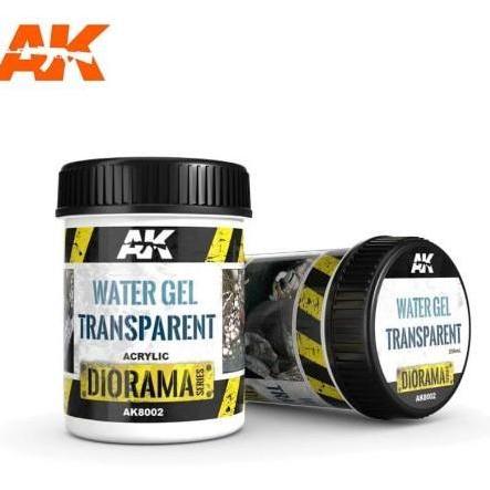 AK DIORAMA WATER GEL TRANSPARENT AK8002 - model kit paint