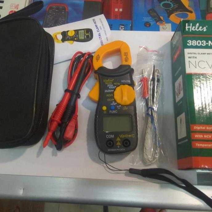 tang clamp ampere heles NCV plus temperature