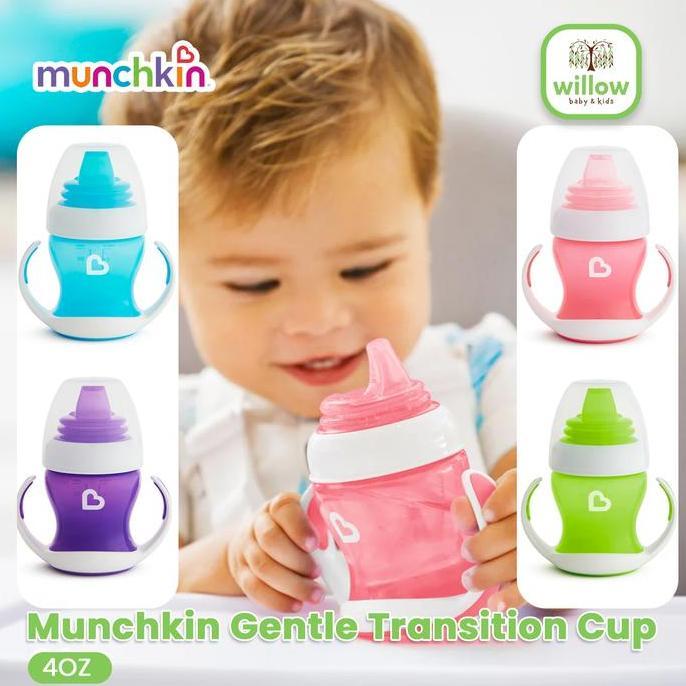 Gelas Bayi - Munchkin Gentle Transition Cup 4Oz 1Pk