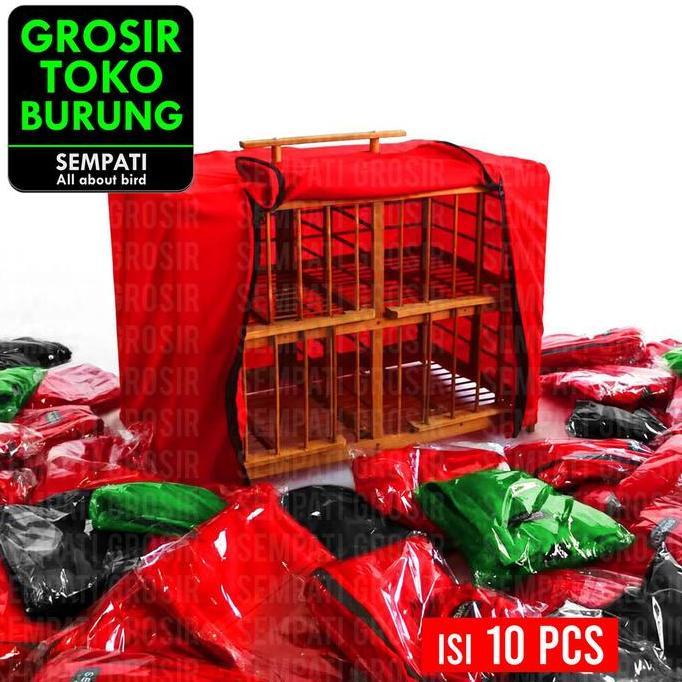 TERMURAH - SEMPATI GROSIR Krodong Sangkar Kandang Burung Merpati 2 Pasang Petak 4 Pintu Eco Merek Se