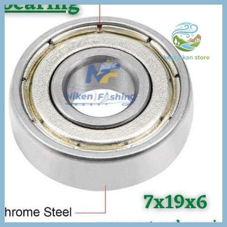 (PANCING) BEARING REEL PANCING UKURAN 7X19X6 - SPAREPART REEL PANCING PRIVASI AMAN