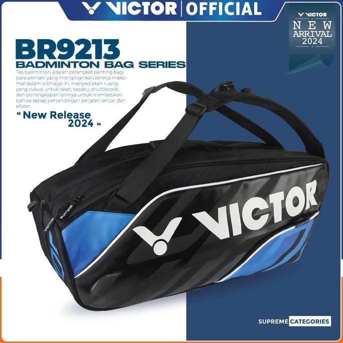 ORIGINAL Tas Badminton VICTOR BR 9213 / BR9213 / BR-9213 Thermo - Supreme READY STOCK