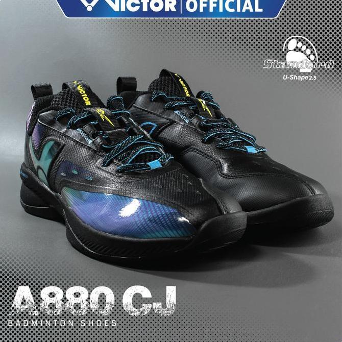 ASLI Sepatu Badminton Bulutangkis VICTOR A 880 A880 CJ READY STOCK