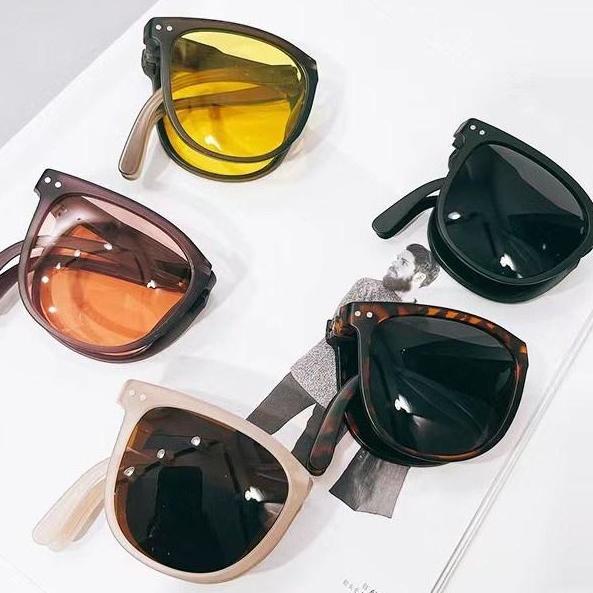 ORIGINAL Kacamata Lipat Ultralight UV400 Untuk Cewek Cowok Fashion READY STOCK