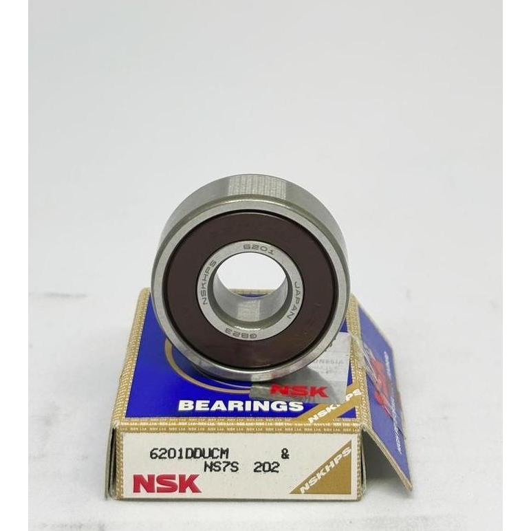 Promo BALL BEARING 6201 DD 6201 2RS NSK JAPAN ORIGINAL Diskon