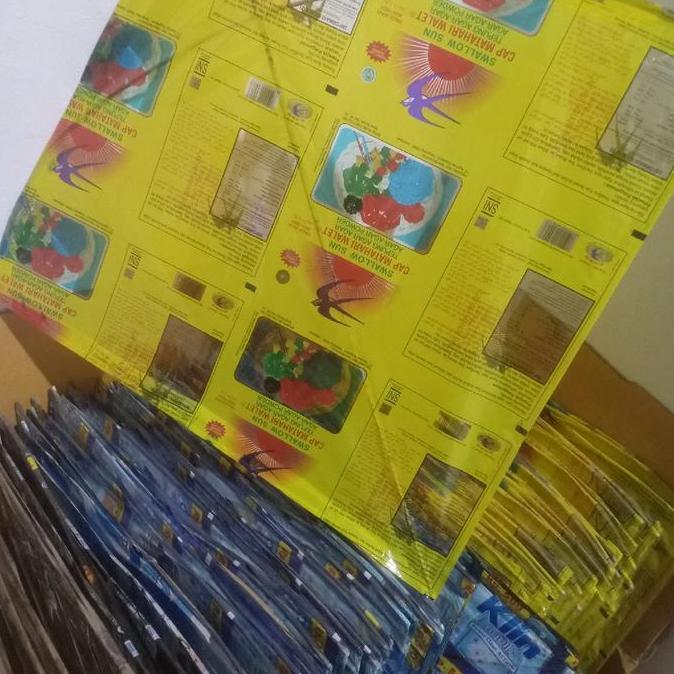 30pcs layang layang aduan bahan plastik termurah