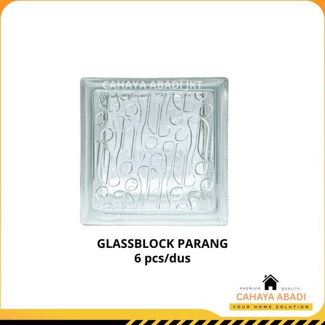 GLASSBLOK / GLASSBLOCK / GLASS BLOCK MULIA PARANG DUS