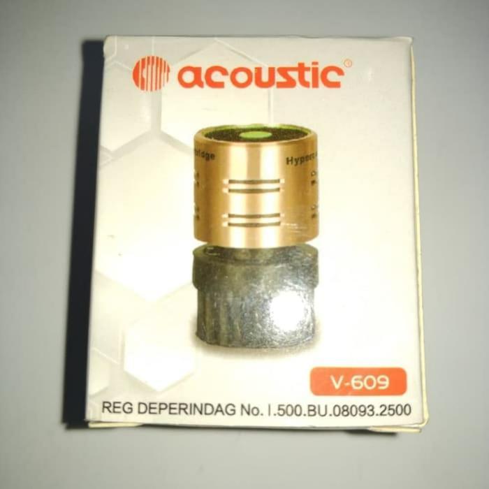 Spul Mic Acoustic V-609 / Spul Mick / Spool Mic / Spool Mick / Original Dan Terpercaya