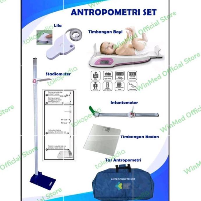 Antropometri Kit Set Lengkap