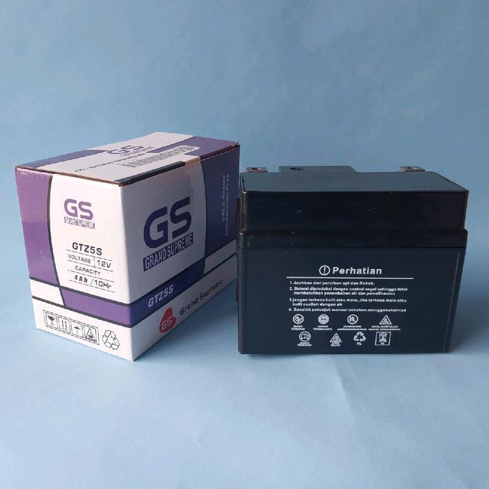 Aki Motor Honda Beat Vario110 Scoopy Revo Absolut Gs Gtz5S Mf Accu Kering Motorcycle Original Dan Te