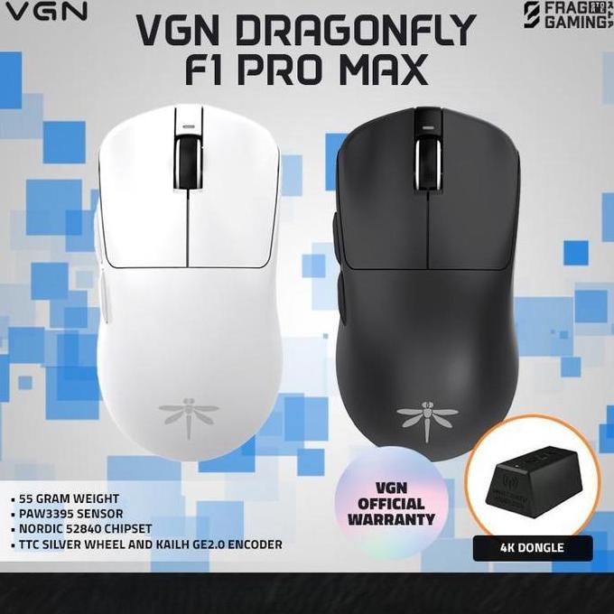 Vgn Dragonfly F1 Pro Max 4K Wireless Gaming Mouse Vgnf1Pro F1Promax Harga Khusus