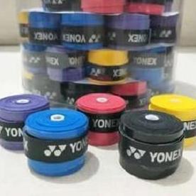 Grip Karet Badminton Bulutangkis Yonex 1 Toples / Raket Bulutangkis Badminton Yonex - 1 Toples Isi 6