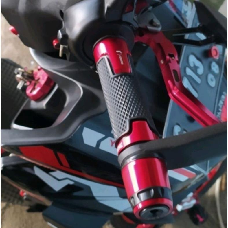 Hand Grip Rizoma/HandGrip Gas Motor Rizoma Almunium Cnc/Nmax Aerox Lexy Xmax Vario125/150/160/PCX Fr