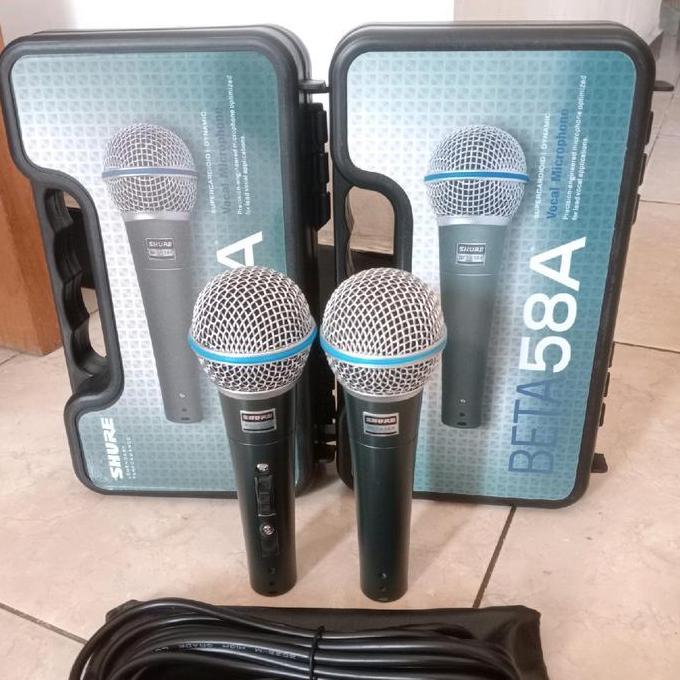 SHURE BETA 58 A FULL BESI /MIK / MIKROFON KABEL Kabel