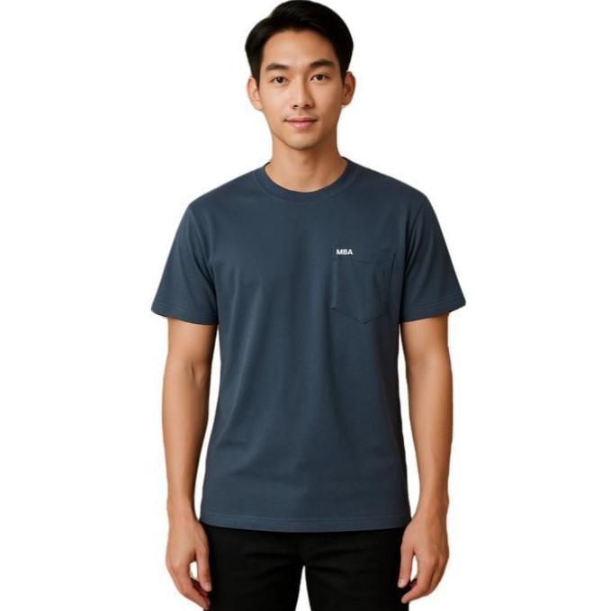 TERMURAH` MBA MY BLANK APPAREL Kaos Pocket Saku Polos Unisex 100% Premium Cotton 24s 2025