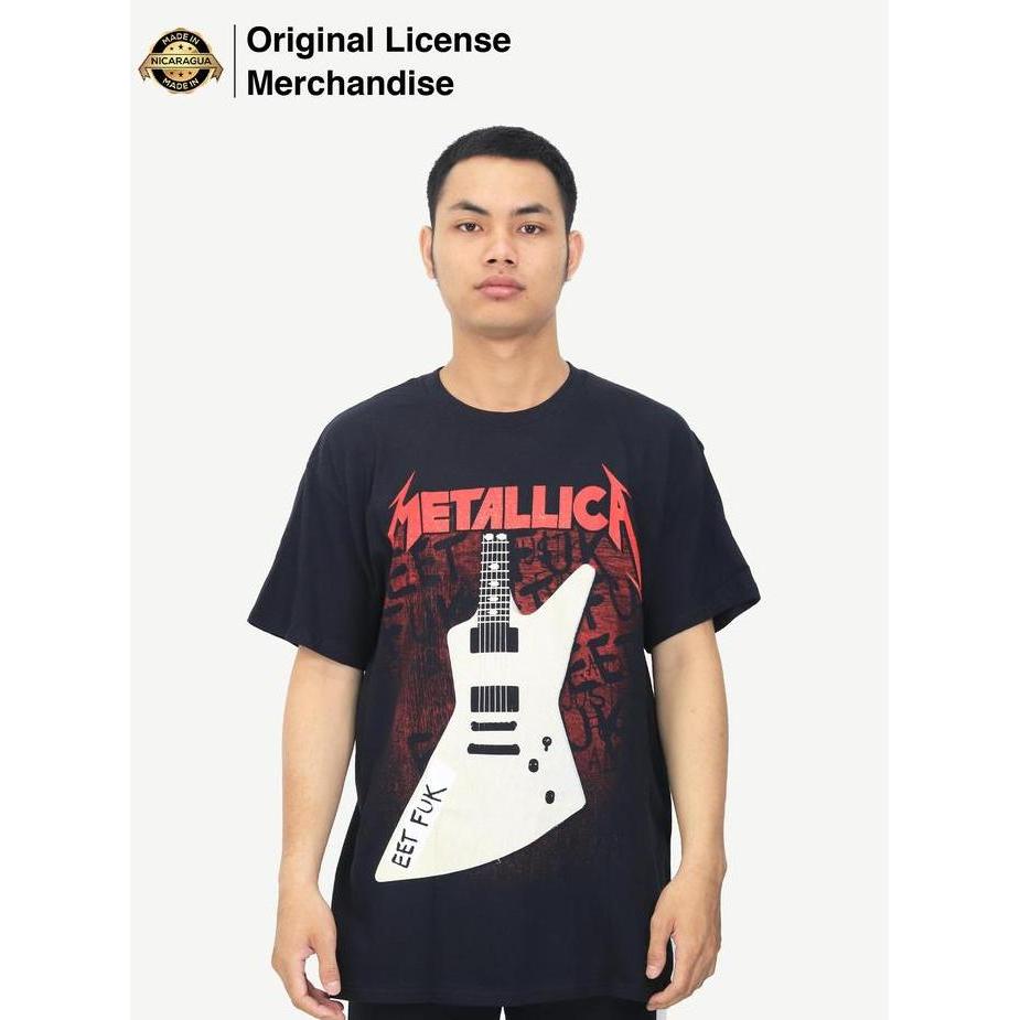 METALLICA EET Fuk Kaos Band Heavy Thrash Metal Hard Rock Licensed ORI