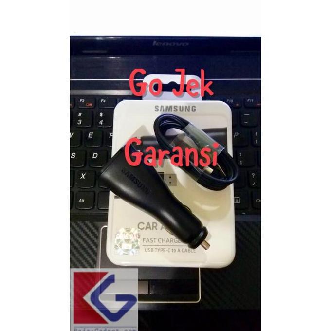CAR CHARGER ORI GARANSI DUAL PORT SAMSUNG FAST USB C C9 NOTE 8 PLUS C7 KODE 733