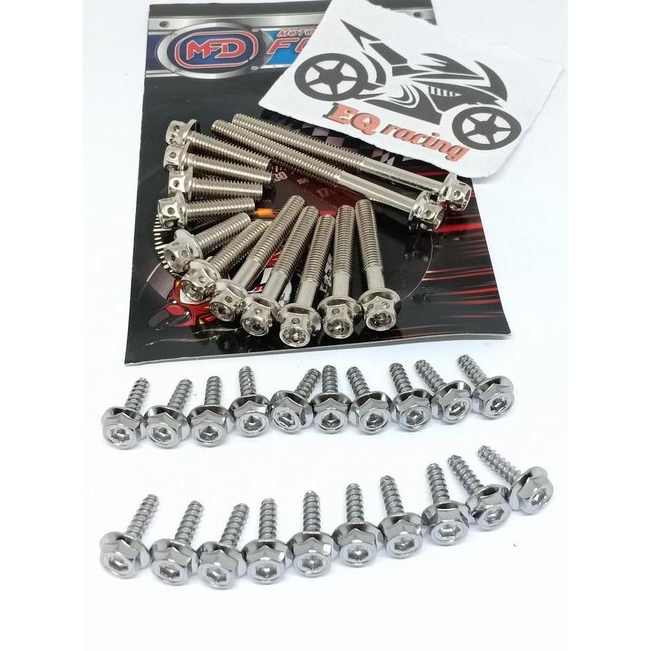 Baut Probolt Cvt Vario 125 150 Plus Baut Body Monel L Honda