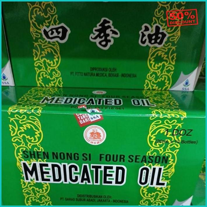 Medicated Oil 20Ml 100% Original Nikmati