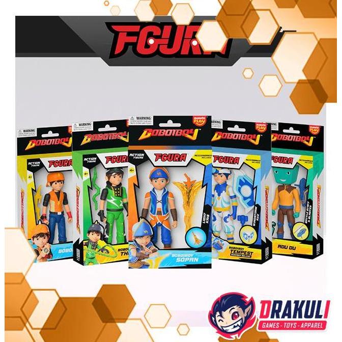 Boboiboy Official Galaxy Fgura / Figura Action Figure - Mainan / Figurine