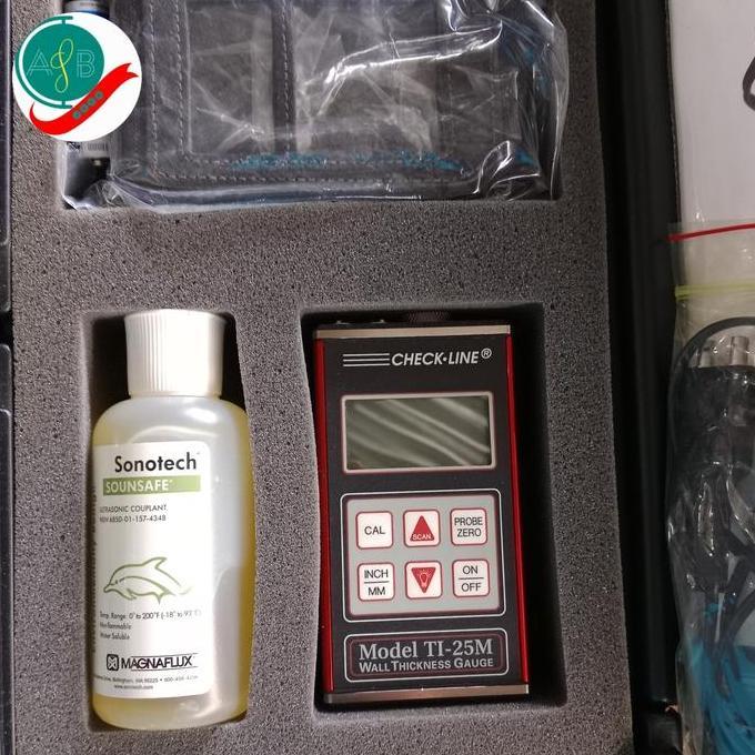 Super Hot, Check Line Ti-25M Ultrasonic Wall Thickness Gauge