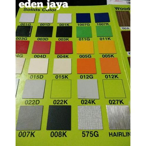 1 LEMBAR FORMIKA PUTIH KILAT