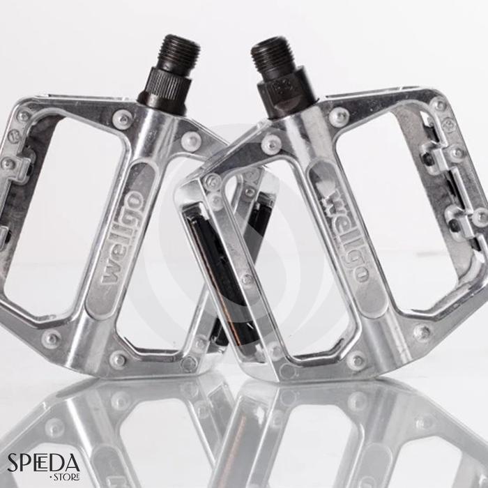 Pedal Sepeda Wellgo Flat Platform Classic Original Dan Terpercaya