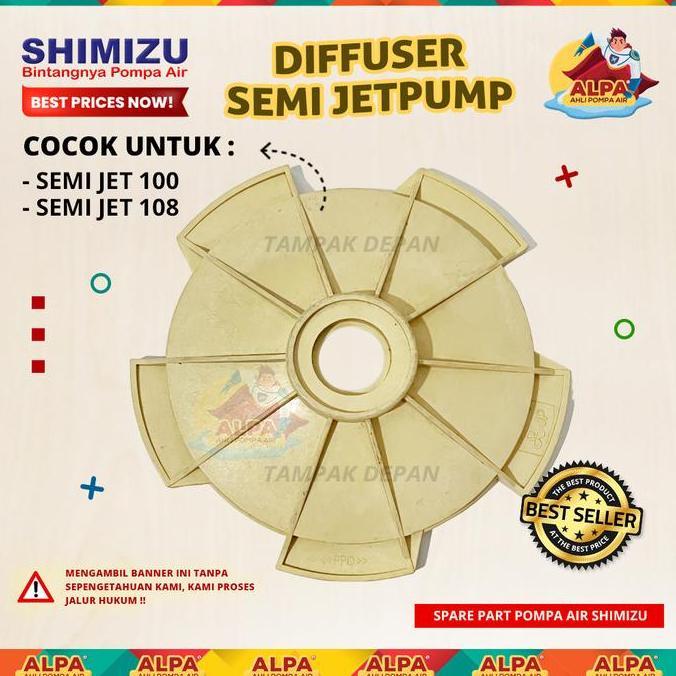 Diffuser / Deffuser Pompa Air Shimizu Semi Jetpump Hemat