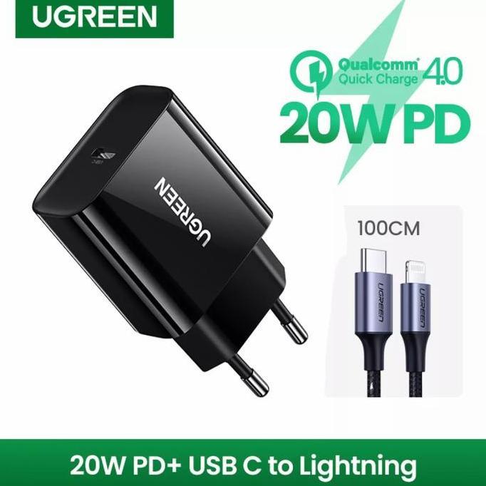 Ugreen Charger IPhone 13 12 11 8 XR X Xs Power Delivery Lightning MFI