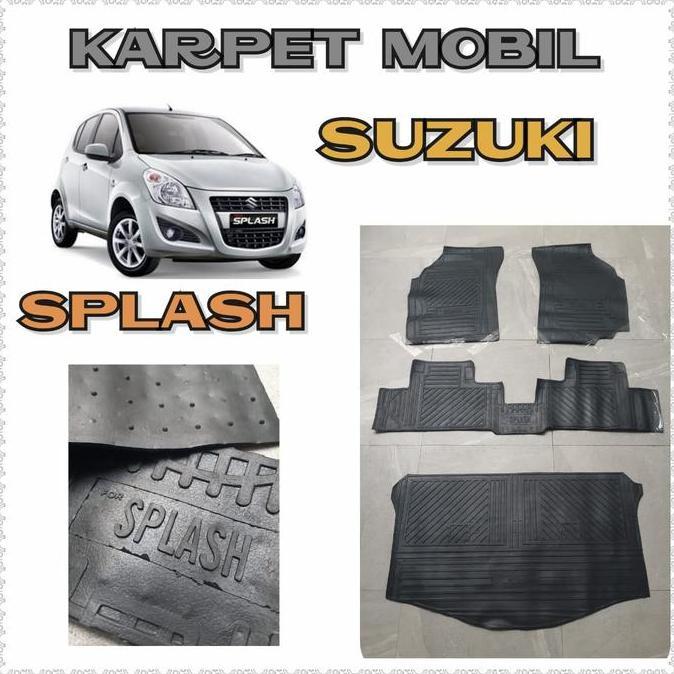 NEW karpet karet alas lantai mobil suzuki splash